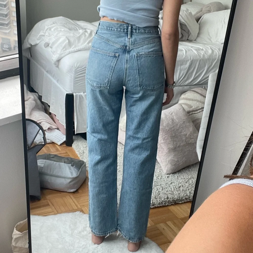 Agolde mid-rise straight leg jeans - Picture 2 of 4